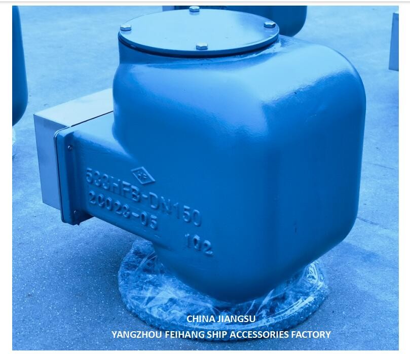 BILGE WATER TANK AIR PIPE HEAD NO.533HFB-150A Breathable Cap For Ballast Tanks