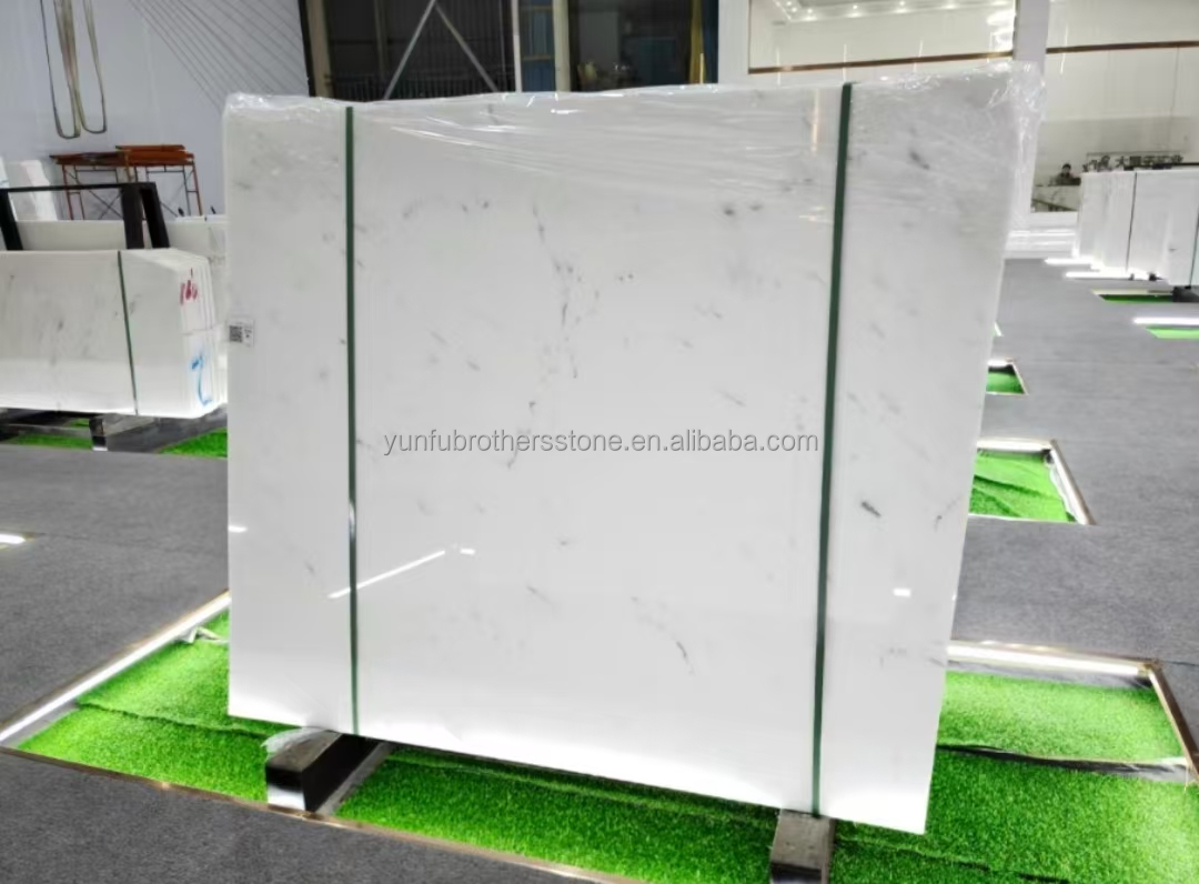 Modern Design Atlantic White Marble Stone with Gray Veins from Yunfu Brothers