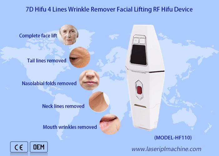 Mini 650nm Hifu Beauty Machine Rf Ems Ultrasound Facial Skin Care Anti Aging
