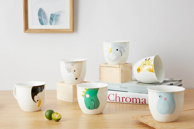 Manufacturers Nordic Decal porcelain ceramic mugs wholesale Marble coffee mug gift set ceramic porcelain coffee cup tea cup set