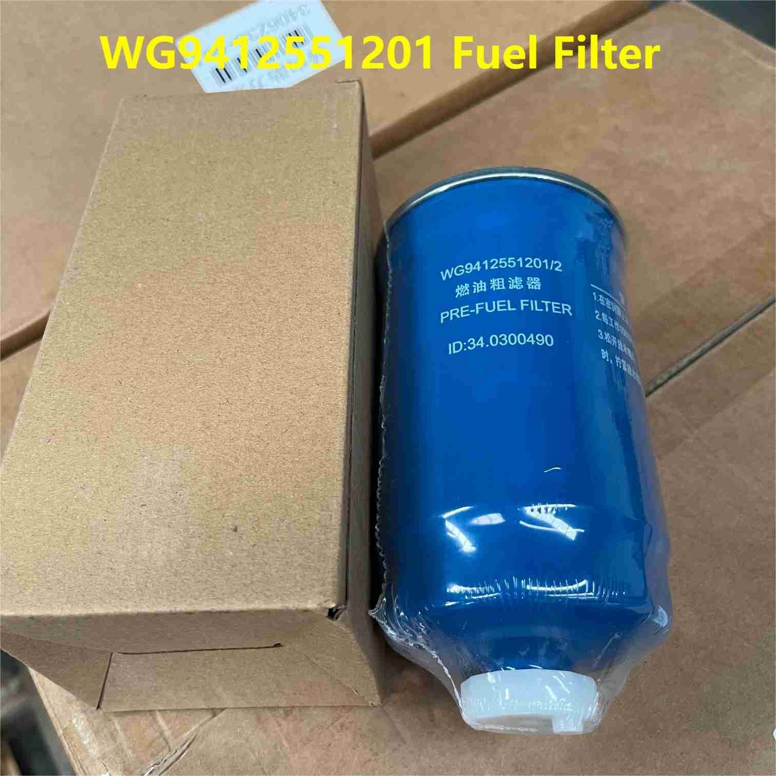 WG9412551201 Fuel Filter HOWO Truck Parts