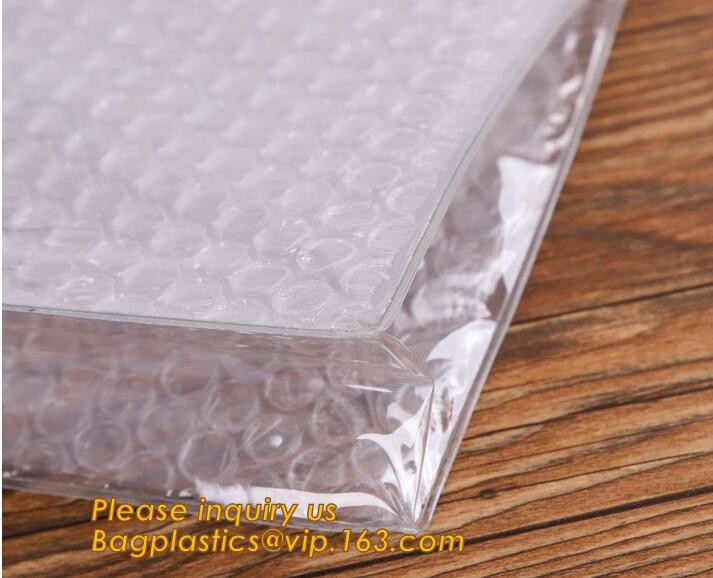 air mail metallic holographi rose gold bubble padded mailer / Zip lockkk bubble bag/ slider bubble bag,Holographic Factory