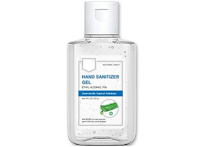 70% Alcohol Content Flip Square Bottle Antibacterial Hand Sanitizer 1