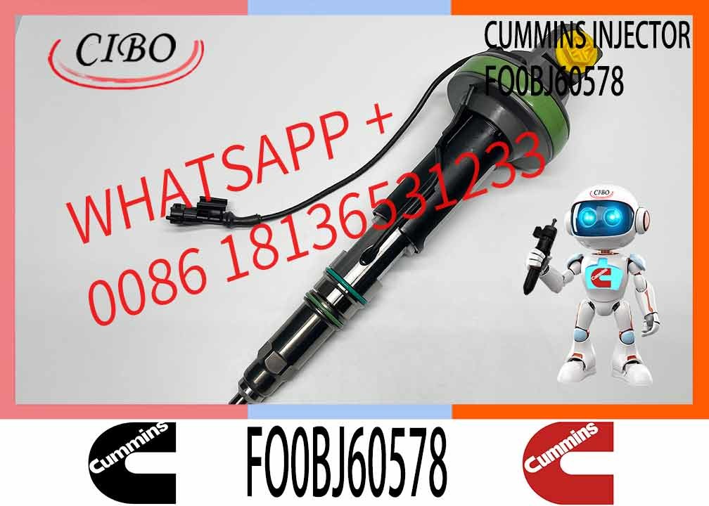 NINE Brand Good Performance Fuel Injector F00BJ60578 Common Rail Injector F00BJ60578