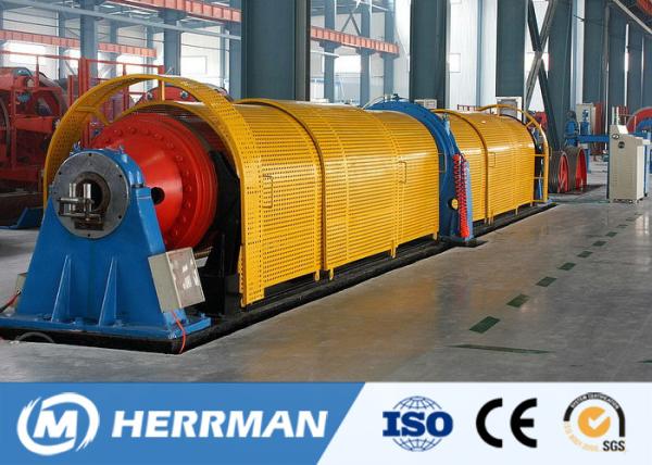 Cable Machine 45KW Motor Stranding Machine Big Bearing Support Tubular Stranding