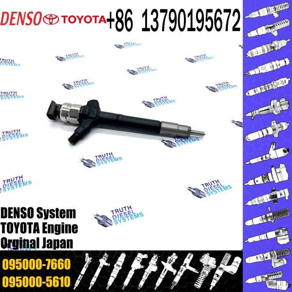 Common Rail Fuel Injector 23670-0R190 Diesel Fuel Injector 095000-7660 Original