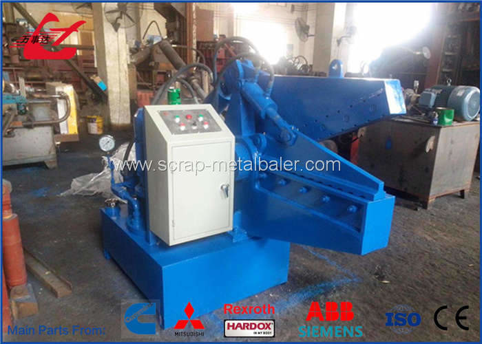 Alligator Crocodile Type Scrap Cutter Machine , 30kW Motor Hydraulic Metal Shear Q43-2000