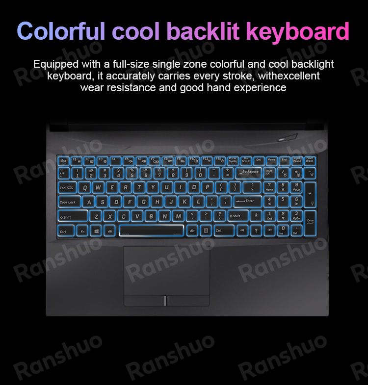 Weight 2.6kg 17 Inch Display Laptop RTX3060 RTX3070 Graphics Card 4G 8G RAM