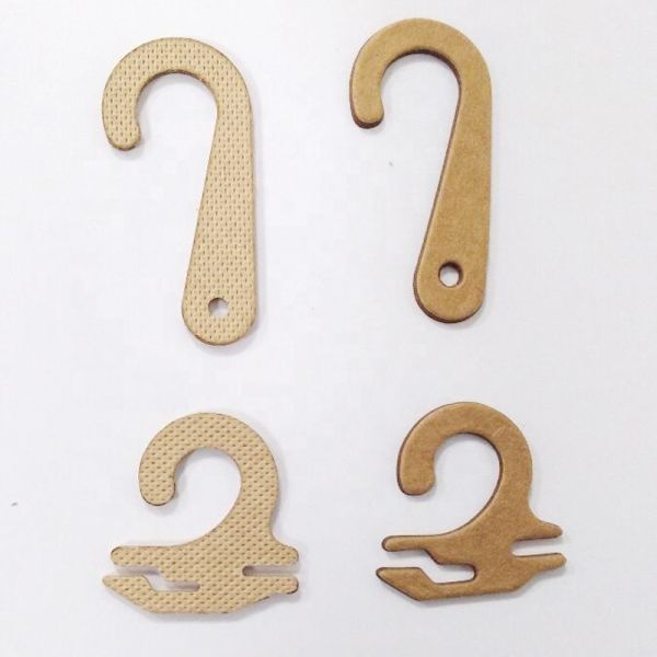 Biodegradable Sustainable Cardboard Paper J Hooks Recycled For Socks Hats Gloves