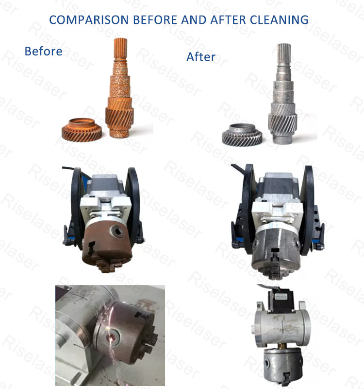 2000w Laser Rust And Paint Remover High Cleaning Speed Laser Rust Removal Machine