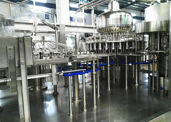 5000 KG 32 Pcs Filling Head 5.6KW Milk Bottling Plant