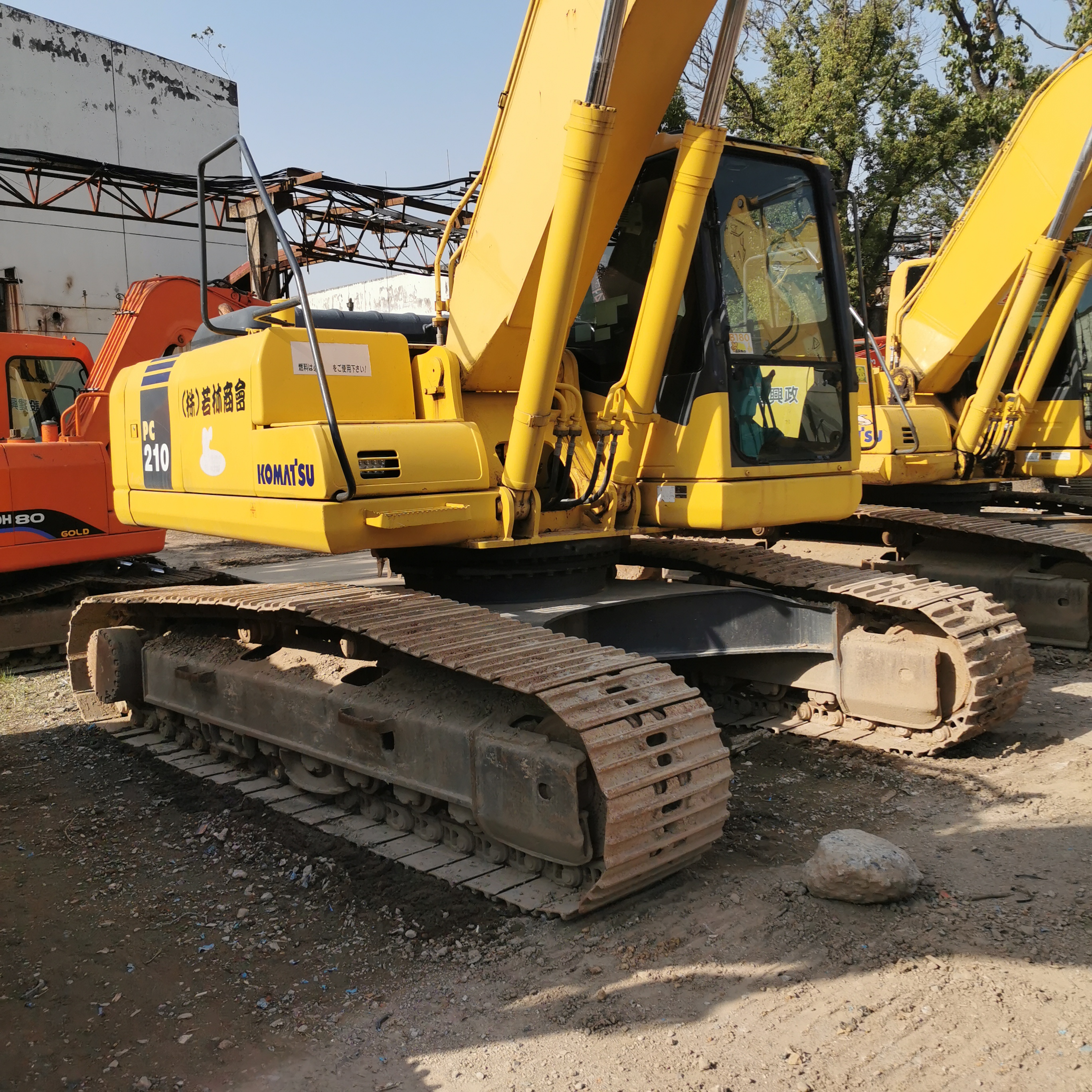 107KW Power Hydraulic Pump Used PC200 PC210 Kumatsu Excavator Machine for Construction