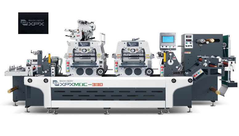 Hot Stamping Function 2 Flatbed Die Cutting Machine with Max unwinding diameter 600mm