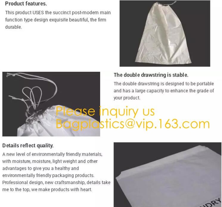 Biodegradable Eco-friendly Backpack Duffel Laundry Bag sport polyester string backpack drawstring backpack pvc bag, sack