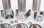 Construction Machinery Excavator Custom Forged Pistons 98mm Parts Engine Liner