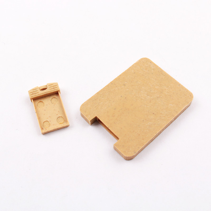 Straw And Plastic Mix Material Usb Flash Drives , Recyclable USB Memory Stick