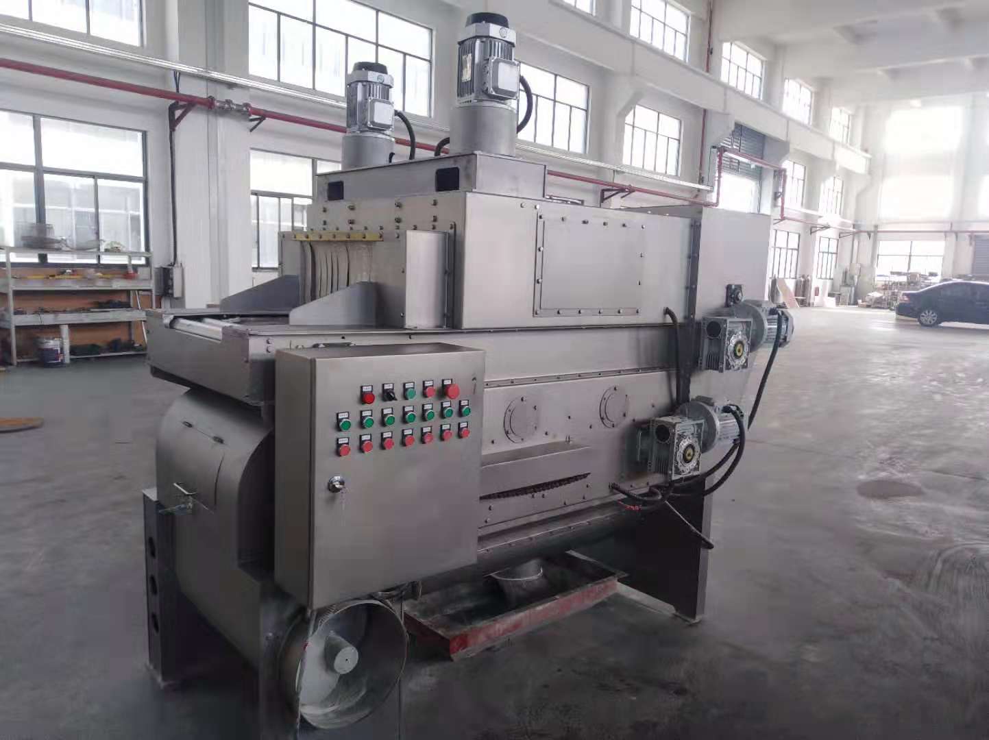 Sack Discharging Dump Station Automatic Bag Opener