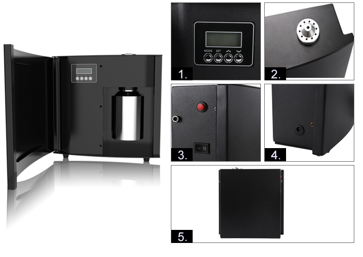 500 Ml HVAC Air Fragrance With Built In Long Life Compressed Air Pump