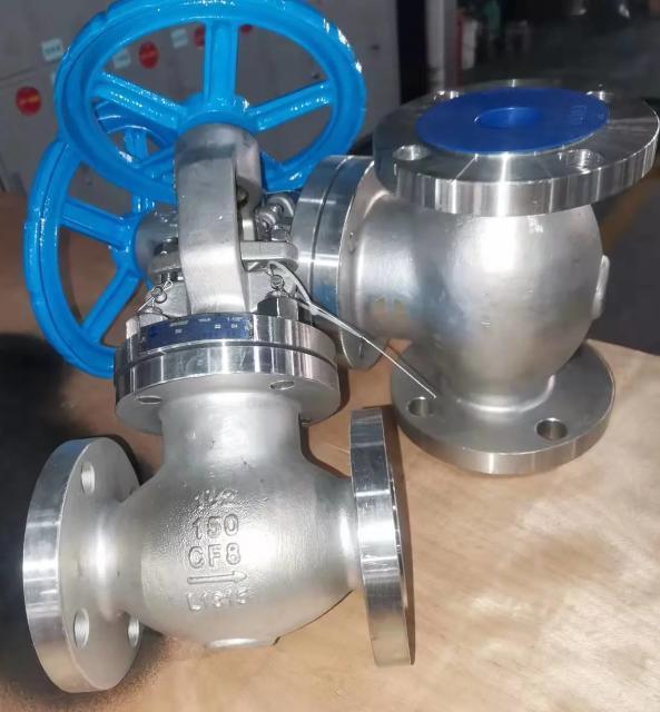 ANSI 300lb DN100 Flanged Cast Carton Steel Wcb Globe Valve