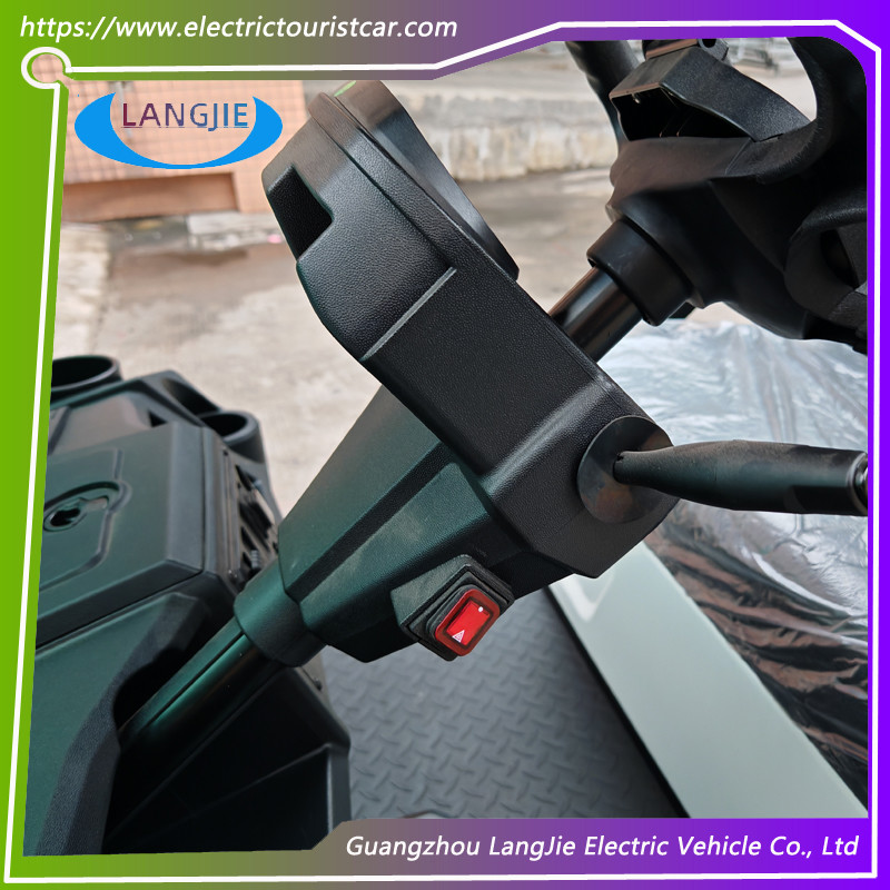 AC Controller Electric Utility Carts Dry Battery Powered Utility Vehicles For Park
