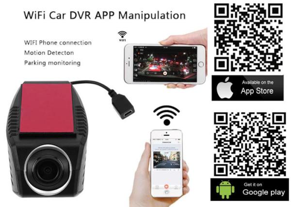 High Definition WiFi Auto Car DVR Camera Digital Dashcams Upgraded Loop Video