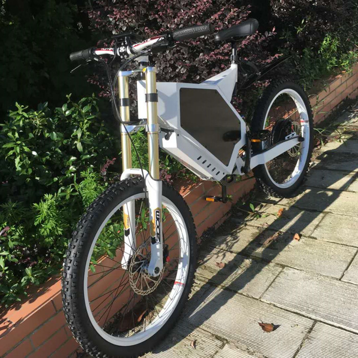 Flexible Off Road Electric Mountain Bikes High Speed With Brushless Motor