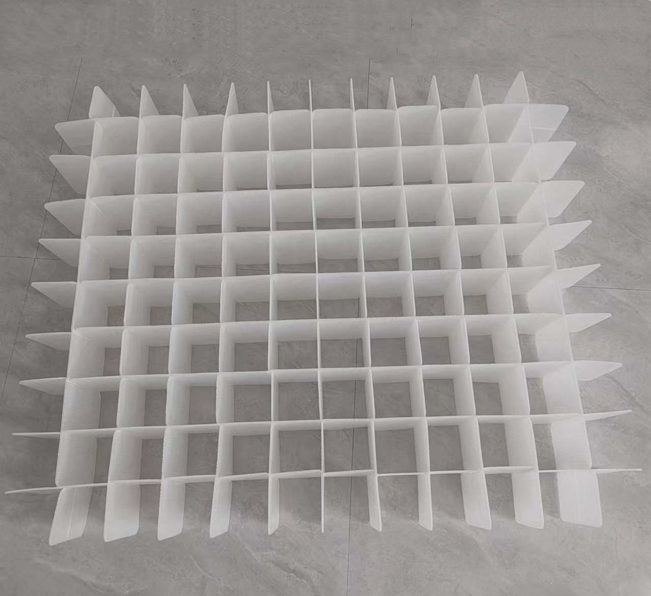 Plastic Dividers Box PP Corrugated Sheet Hollow Board For Electronic Parts