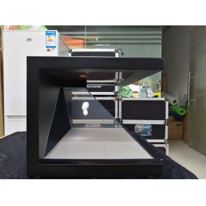 Tempered 3D Hologram Showcase 1 Year Warranty With LCD AD Player
