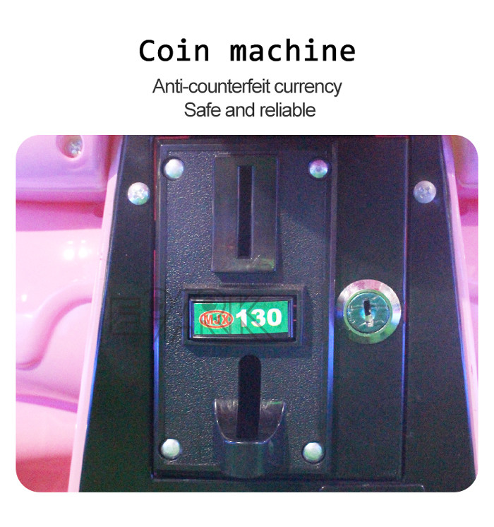 Kiddie Rides Dream Candy Led Light Electric Car Machine Coin Operated