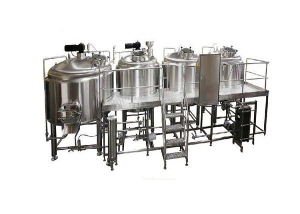 Industrial Brewing Equipment 2000L Barley Beer Making Machine 316 Stainless