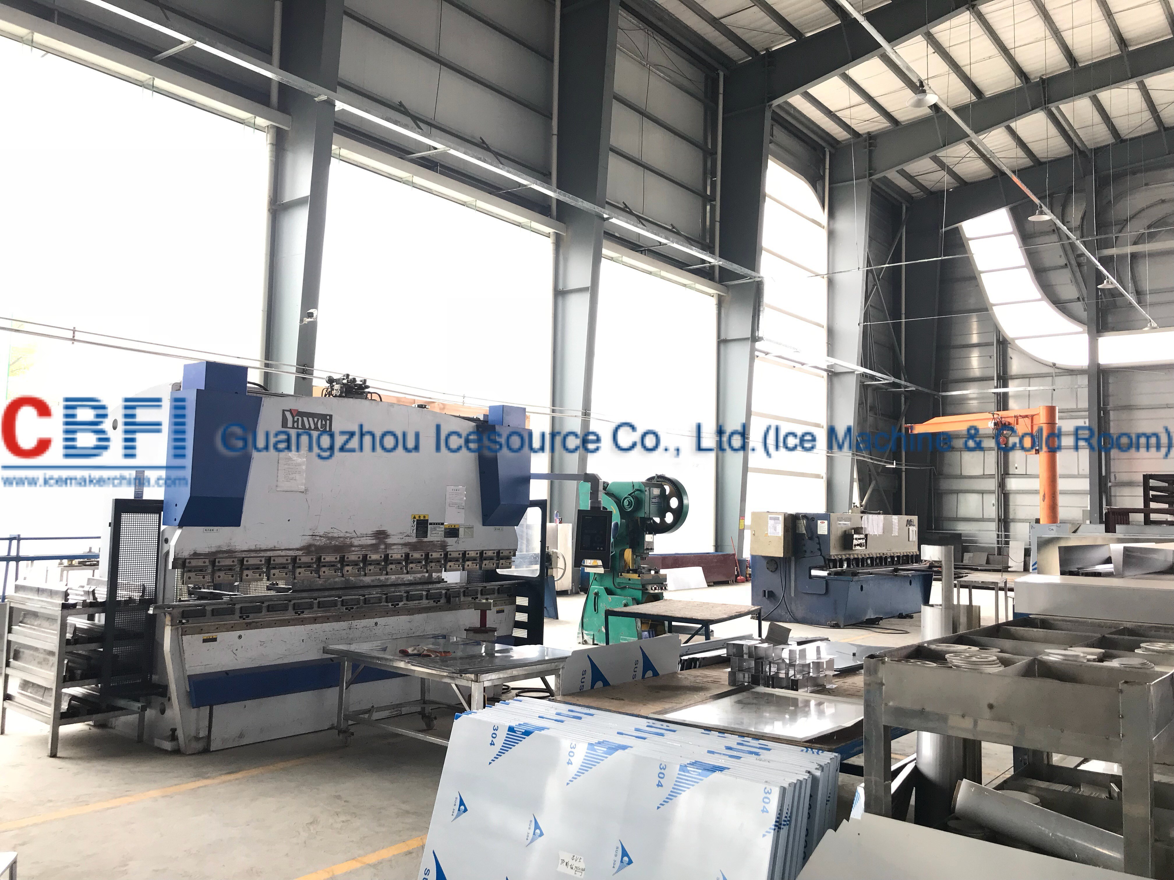 1000kg Air Cooled Ice Cube Machine With Germany / R507 Refrigerant