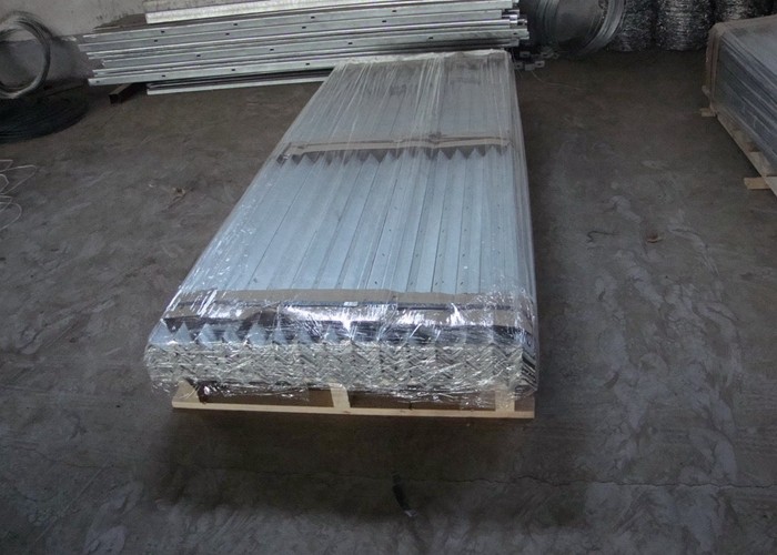 Beautiful Steel Palisade Fencing Powder Coated Park Guardrail Palisade