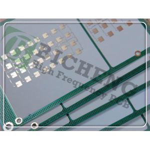  Double-Sided RO4830 PCB 9.4mil Immersion Silver Rigid Circuits Manufactures