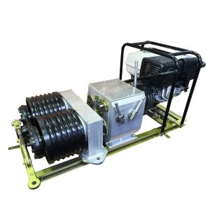 China Double Capstan Winch 40kn Diesel Cable Pulling Winch 3000kgs-8000kgs on sale