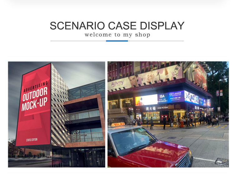 Full Color Outdoor LED Digital Sign Board P4.8 For Advertising Video Wall Display