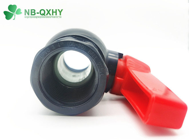 Inch Black UPVC Octagonal Ball Valve for Water Supply