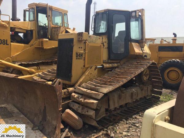 Quality Pat blade swamp track shoes used Cat D4H LGP bulldozer for sale