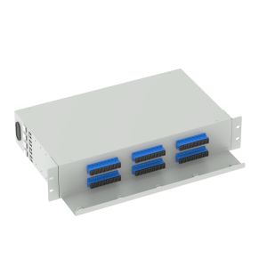 China 48 Ports SC UPC Optical Distribution Frame 19 Inch Patch Panel for FTTX ODN Network on sale