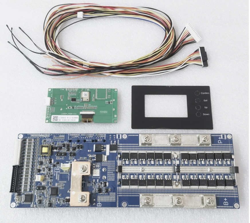 Seplos BMS 16S 48V 200a Bluetooth RS485 CANbus DALY BMS with Adjustable Over Current Protection