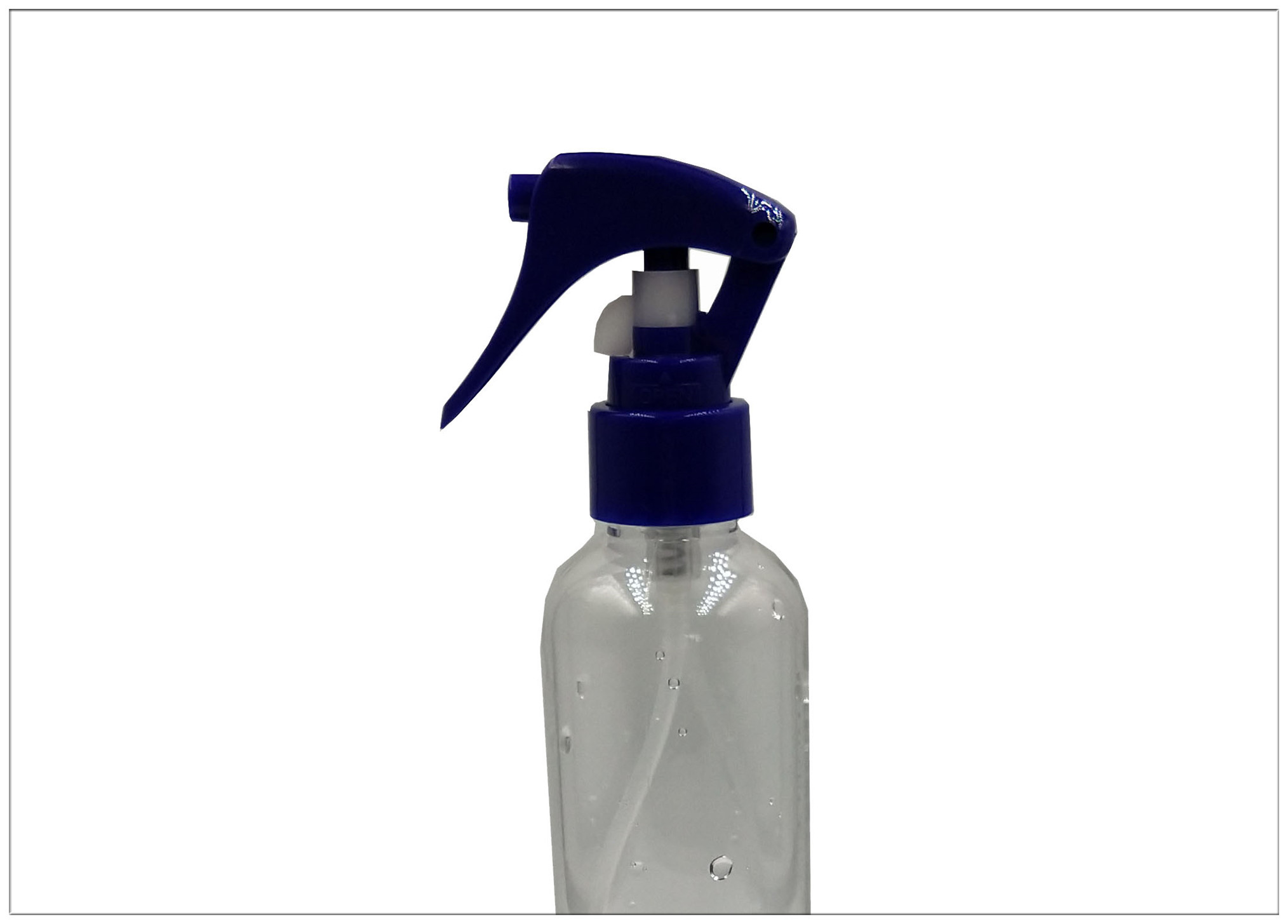 Blue Mini Trigger Sprayer Leakage Proof 24mm 28mm Inner Diameter