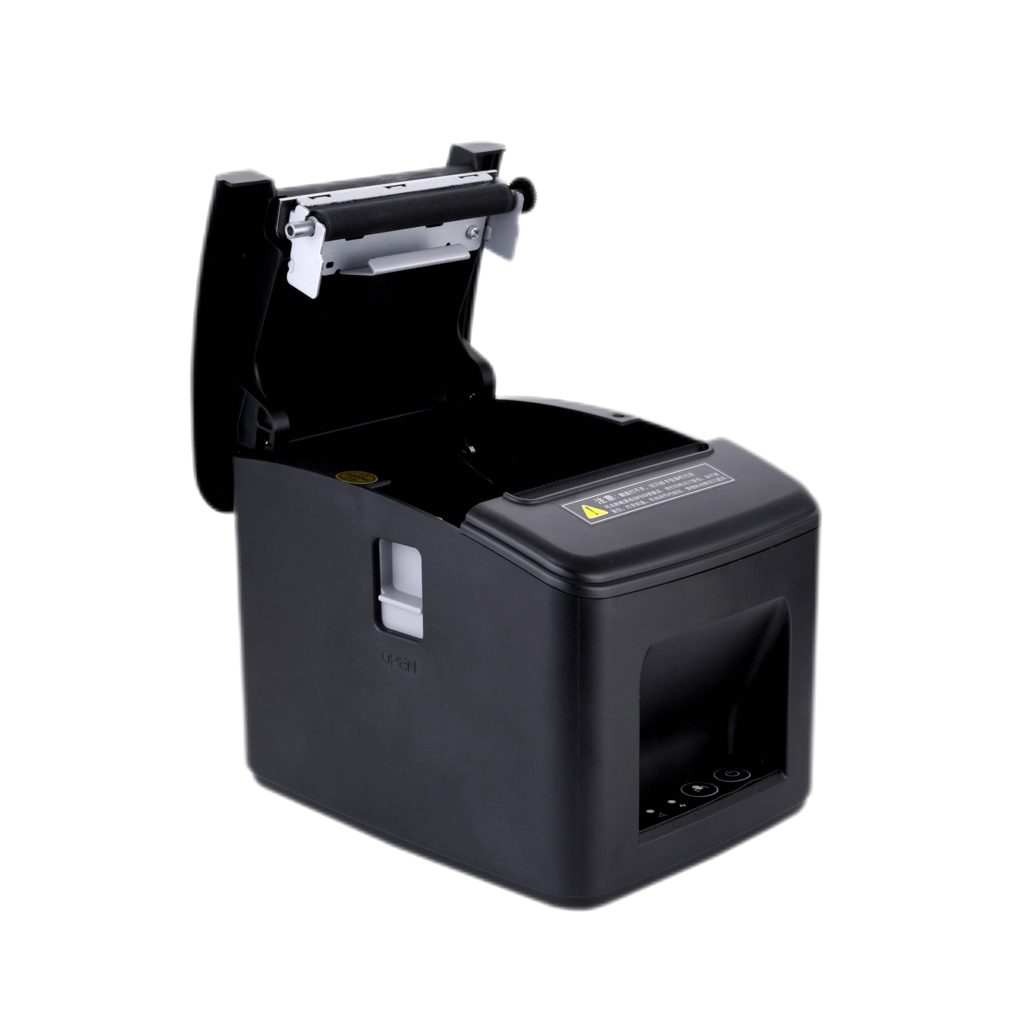 Supermarket Restaurant Retail T80C 80mm Thermal Receipt Printer with Mini USB LAN Port