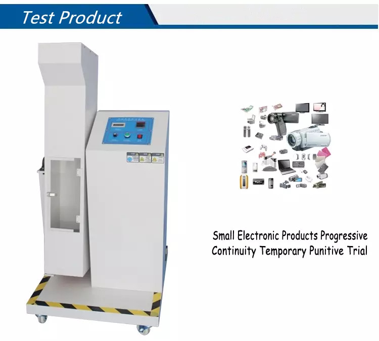 Electrical Continuous Rotary Tumbling Barrel Drop Tester For IPhone