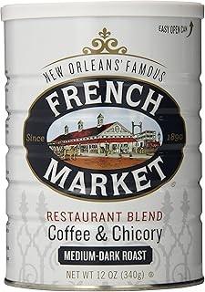 French Market Coffee & Chicory Restaurant Blend Medium Dark Roast Ground Coffee