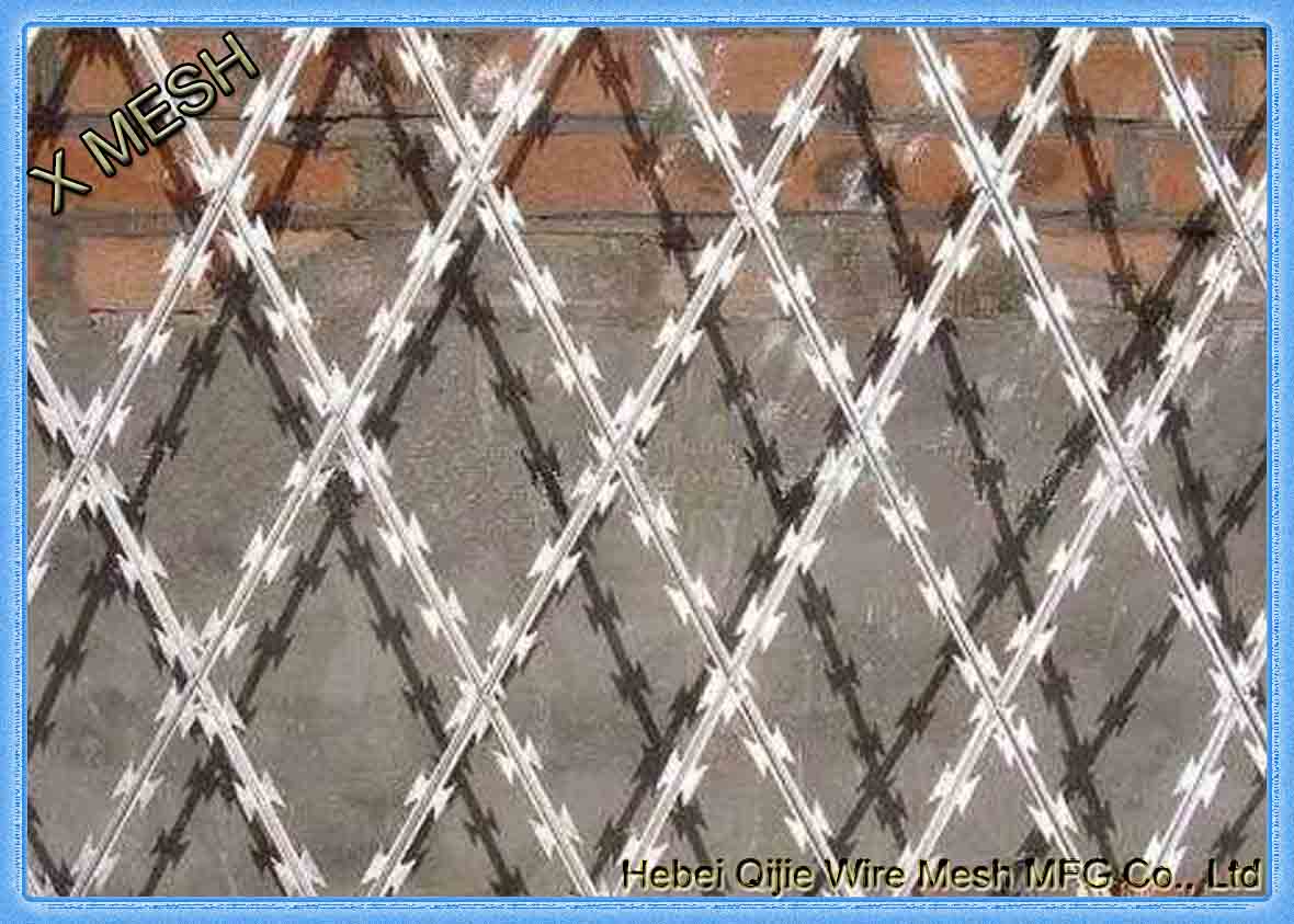 welded razor wire mesh