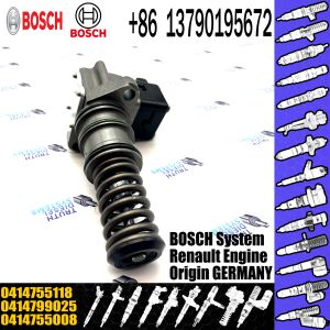 China Common Rail Unit Fuel Pump 10116257 0414755018 0414755118 For LIEBHERR L538 Engine on sale