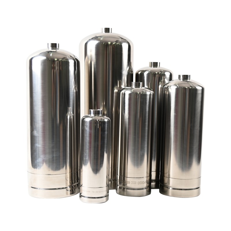 1 - 12L Stainless Steel Empty Fire Extinguisher Cylinder Body