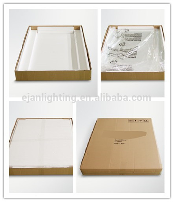 IP44 Rated LED Touch Screen Wash Basin Mirror with Backlit Light and ETL CETL CE RoHS