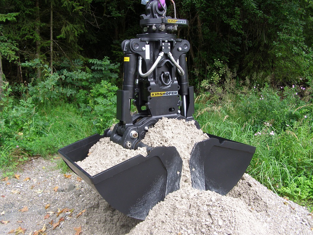 Customized Hydraulic Clamshell Bucket 100t Excavator Rotating Clamshell Grab