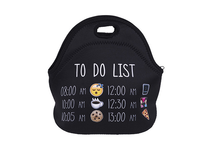 Insulated Cooler Tote Reusable Lunch Bags Custom Printed Waterproof Different Sizes