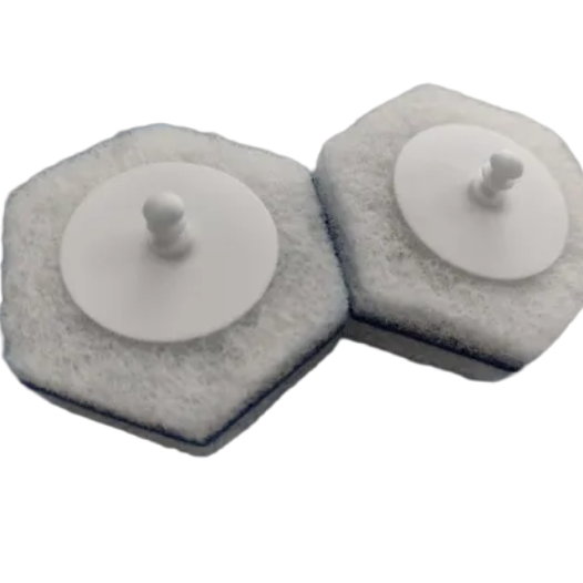 Environmentally friendly dissolvable Cellulose sponge composite scouring pad,